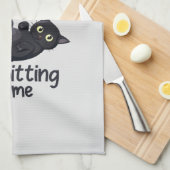 遅くなってごめんね！ キッチンタオル (四つ折り)