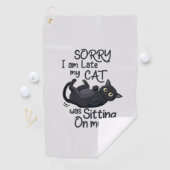 遅くなってごめんね！ ゴルフタオル (インサイチュ)