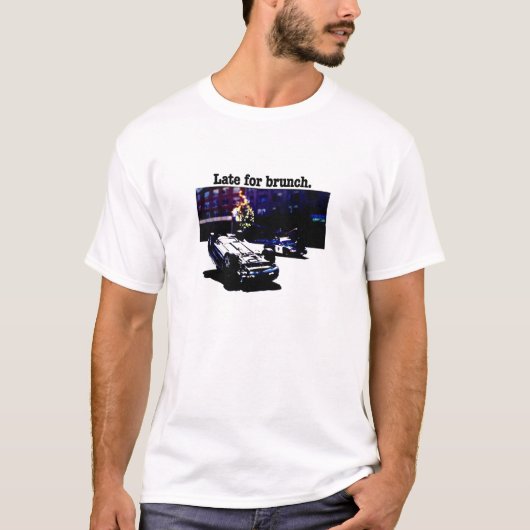 遅くのためにブランチ(軽い版) Tシャツ (正面)