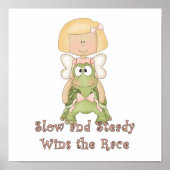 遅く着実に勝利 ポスター (正面)