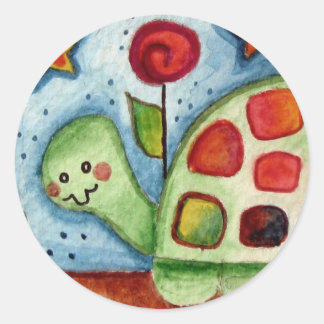 遅く着実に ラウンドシール