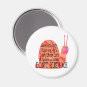 遅く簡単 マグネット (正面/裏面)