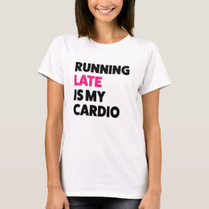 遅く走ることは私の心臓おもしろいな女性のワイシャツです Tシャツ