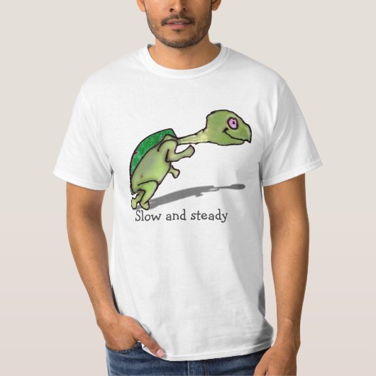 遅く、安定した Tシャツ (正面)