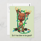 遅すぎるか？ ポストカード (正面/裏面)