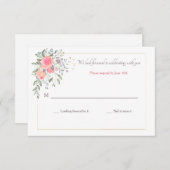 遅すぎることはない 出欠カード (正面/裏面)