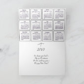 遅すぎるクリスマス＆ハッピーニューイヤーカード カード (内部)