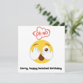 遅すぎる誕生日カード　ごめんね　面白いよ (スタンド正面)