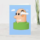 遅れたあいさつ文 カード (正面)