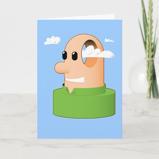 遅れたあいさつ文 カード (正面)