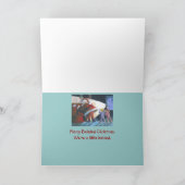 遅れたクリスマスカード シーズンカード (内部)