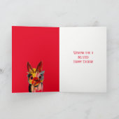 遅れたハッピーイースターカードOOOPS! シーズンカード (内部)