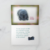 遅れた記念日の謝カスタマイズ罪 – カード (内部)