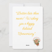 遅れた記念日の願い シーズンカード (裏面)