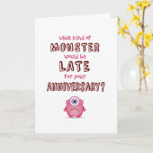 遅れた記念日、何種のモンスターが遅れるのか カード (黄色い花)