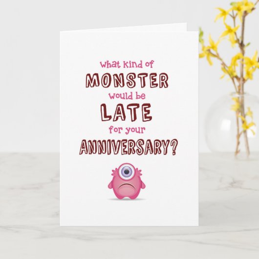 遅れた記念日、何種のモンスターが遅れる？ カード (黄色い花)