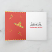 遅れた誕生日おもしろい、それはNACHO誕生日カード カード (内部)