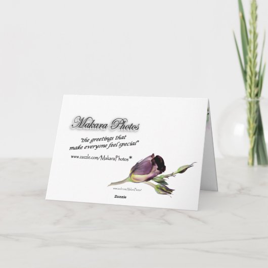 遅れた誕生日カスタマイズ カード (裏面)