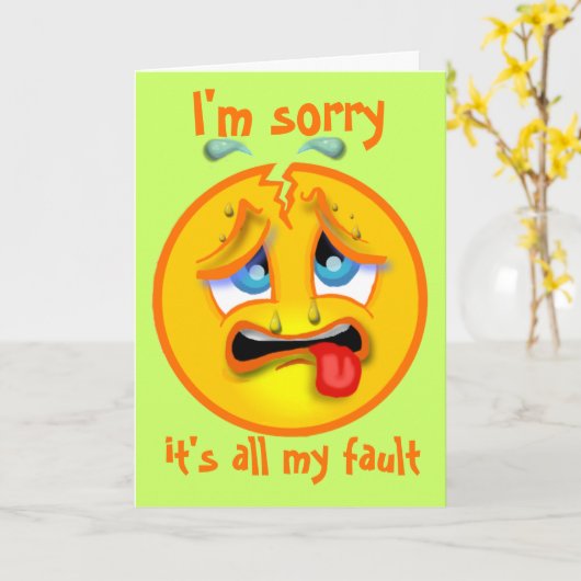 遅れた誕生日 カード (黄色い花)