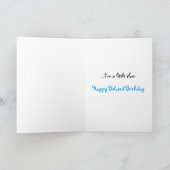 遅れた誕生日 カード (内部)