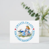 遅れちゃって大事なデート遅れちゃって ポストカード (スタンド正面)