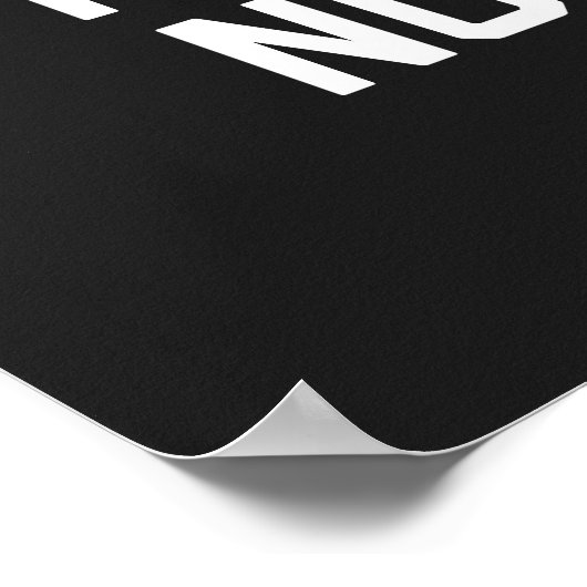 遅れてごめんなさいおもしろい引用文 ポスター (角)