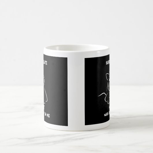 遅れてごめんなさい コーヒーマグカップ (中央)