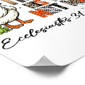遅れてすみません 神の時計 私のものではない 伝道者の書 3_ ポスター (角)