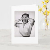 遅れて誕生日 カード (黄色い花)