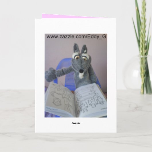 遅れて象、 カード (裏面)