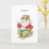 遅れてBirthdatのマスクラットカード カード (黄色い花)