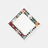 「遅れるな」 不思議の国のアリス 1歳の誕生日 スタンダードカクテルナプキン (角)