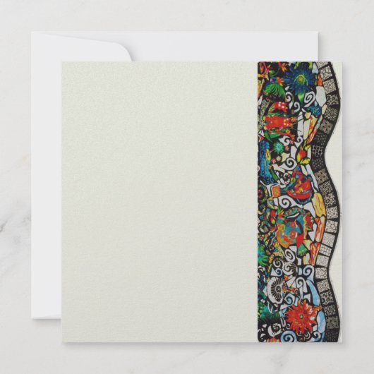 遅れるな 招待状 (裏面)