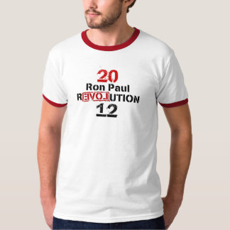 遅れるロン・ポールの改革2012 Tシャツ