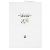 遅れパーソナライズされたる75番目の誕生日 (裏面)