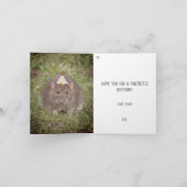 遅れ恋しく思た誕生日を後悔 – rats カード (内部)