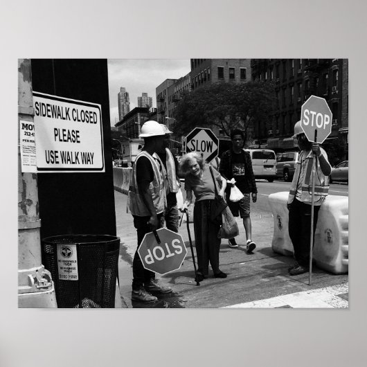 遅ストップ ポスター (正面)