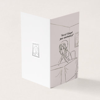 遅パーソナライズされた延した記念日のグリーティングカード