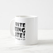 遅刻が得意なマグカップ コーヒーマグカップ (正面左)