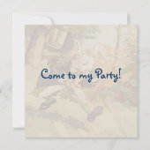 遅刻した!~招待 招待状 (裏面)