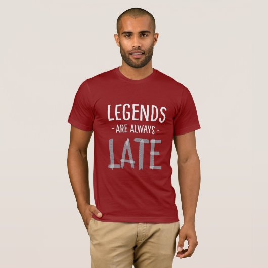 遅刻伝説 サンセリーフTシャツ デザイン Tシャツ (正面フル)