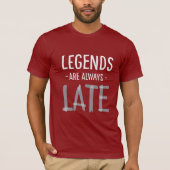遅刻伝説 サンセリーフTシャツ デザイン Tシャツ (正面)