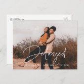 遅延結婚発表 ポストカード (正面/裏面)