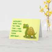 遅延誕生日- PROCRASTINATE カード (黄色い花)