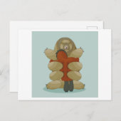 遅発性と人間 ポストカード (正面/裏面)