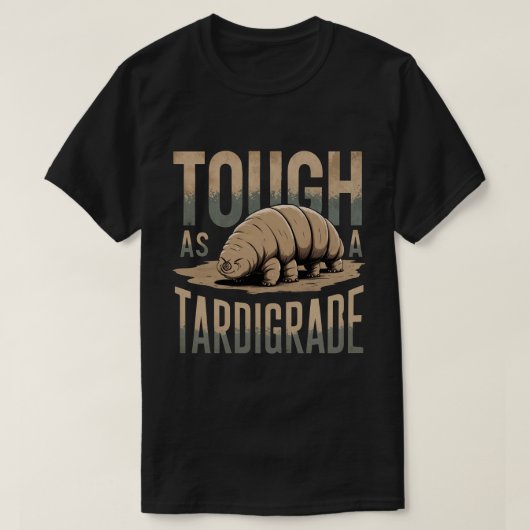 遅発性のおもしろい微生物学の水差しのように強い Tシャツ (デザイン正面)