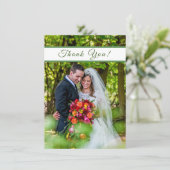 遅発結婚サンキューカード 招待状 (スタンド正面)