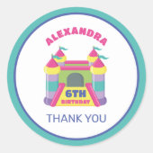 遊お前をピッと感謝していク ラウンドシール (正面)