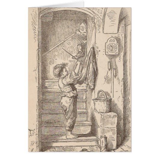 遊が階段に乗って (正面)