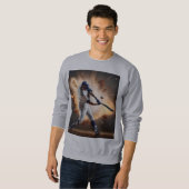 遊すごい野球走家 スウェットシャツ (正面フル)